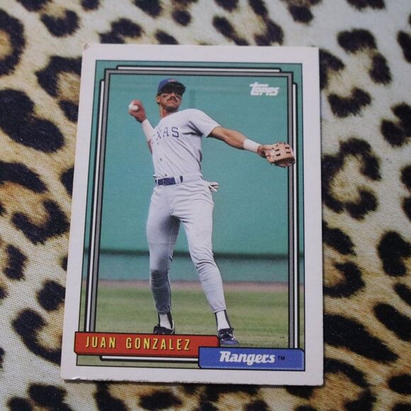 Juan Gonzalez #27 Baseball Card - Picture 1 of 2